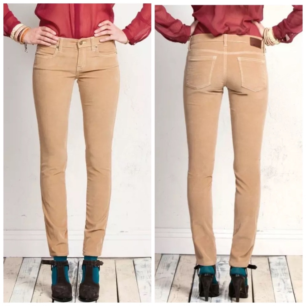 Henry & Belle Slim Skinny Pants in Camel Tan